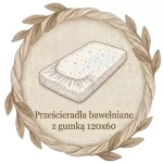 Prześcieradła z gumką 120x60 Prześcieradła z gumką 120x60