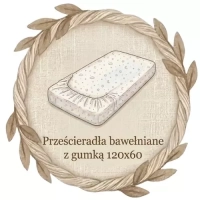 Prześcieradła z gumką 120x60 Prześcieradła z gumką 120x60