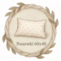 Poszewki na poduszki 60x40