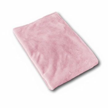 Kocyk Niemowlęcy 100x75 Minky Plush Dwustronny Róż