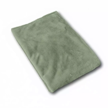Kocyk Niemowlęcy 100x75 Minky Plush Dwustronny Szałwia