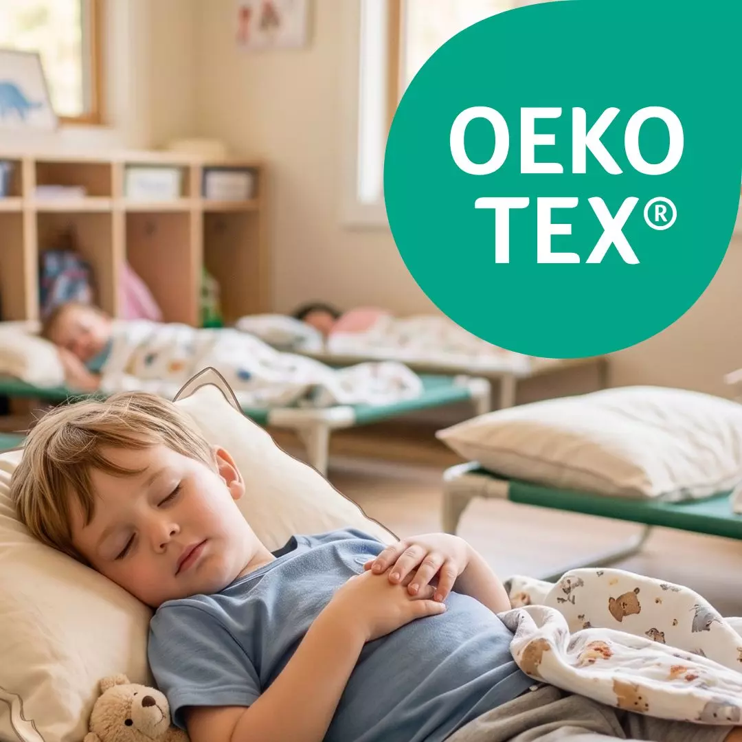 Certyfikat OEKO-TEX Standard 100 dla kocyków dziecięcych