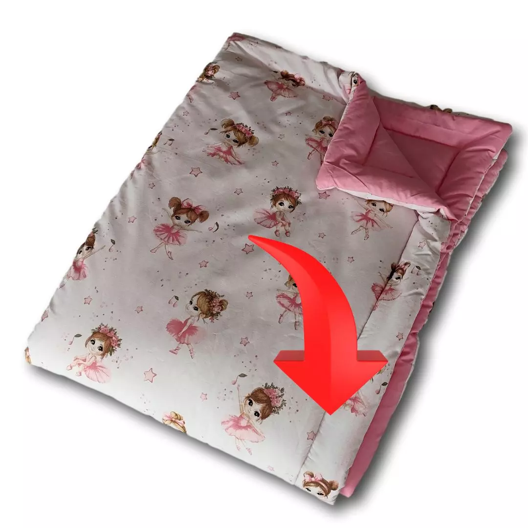 Dodatkowy szew zabezpieczający owatę w zestawie przedszkolaka