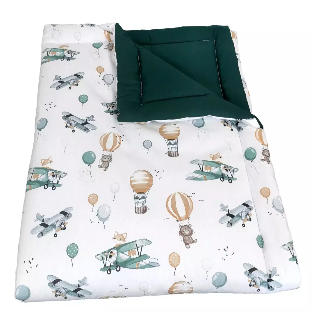 Pościel do przedszkola Liski w samolotach Velvet