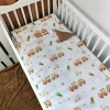 Komplet pościeli niemowlęcej do łóżeczka Pociągi - Pociągi